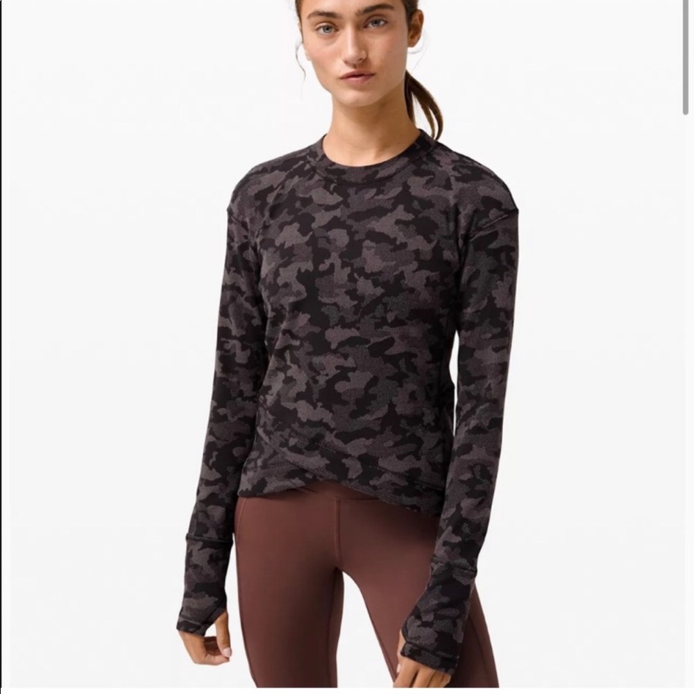 NWT lululemon Close to Crossing Rulu top